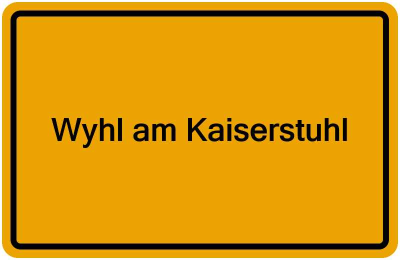 Handelsregisterauszug Wyhl am Kaiserstuhl